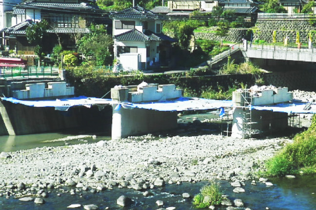 渓流保全工事